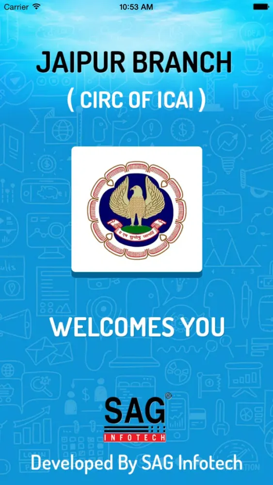 Capturas de tela do Jaipur Branch ( CIRC of ICAI )