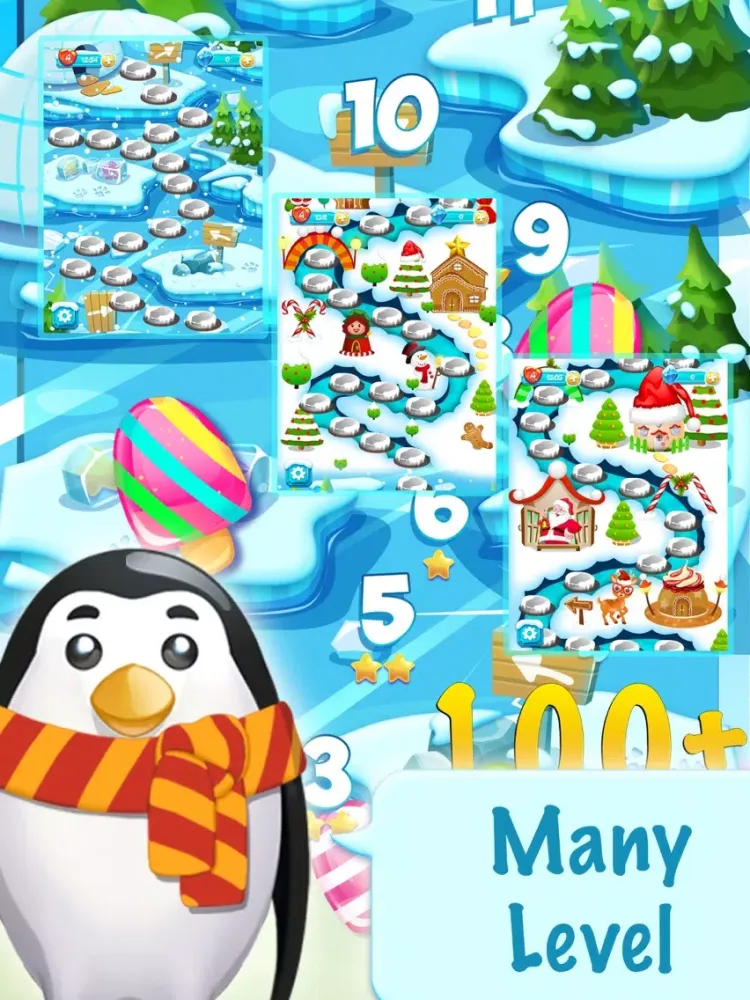 Capturas de pantalla de Santa Claus Christmas Puzzle iPad 