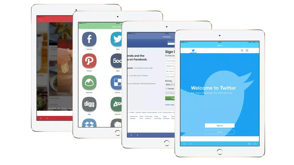 Social Mix : All Social media here Screenshots