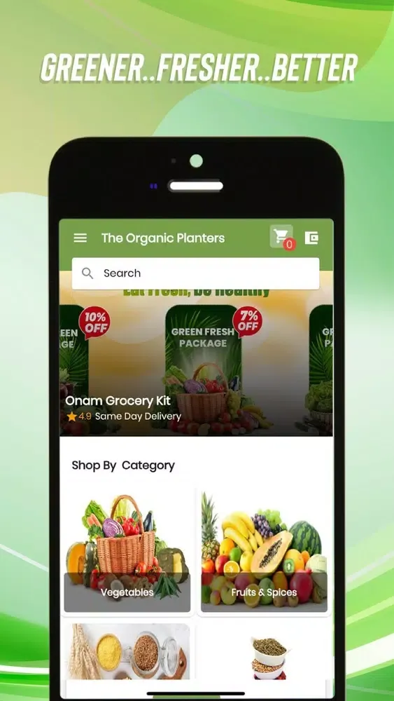 Organic Planters سکرین شاٹس