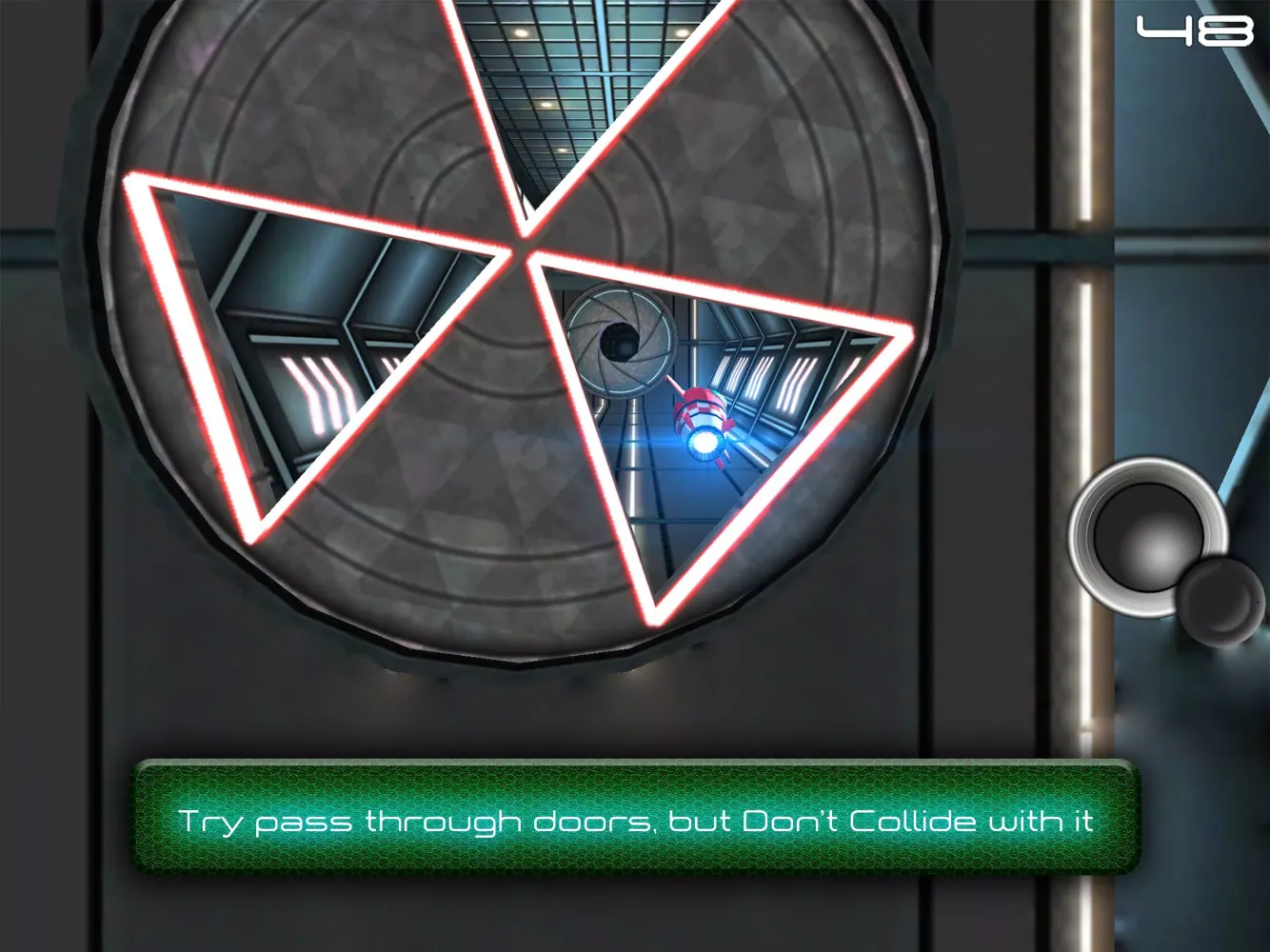 ภาพหน้าจอของ Tunnel Trouble 3D - Space Jet