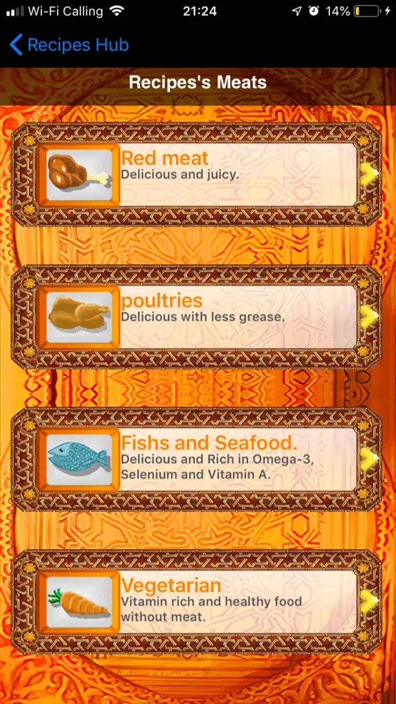 Capturas de pantalla de Recipes of Morocco