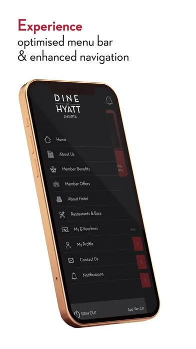 Dine at Hyatt Jakarta 스크린샷