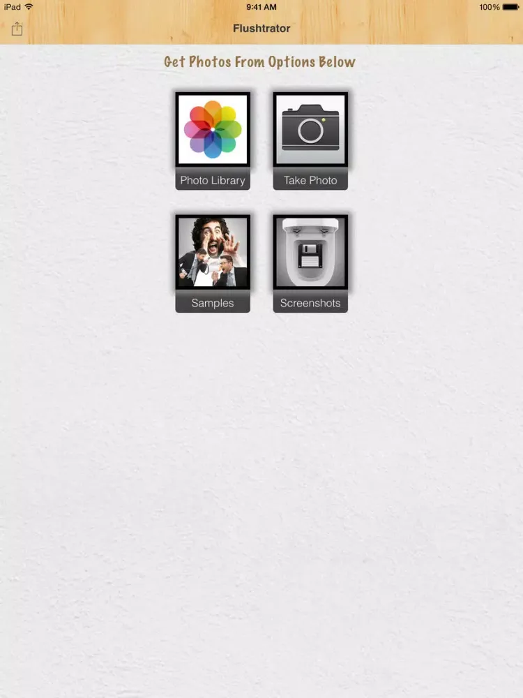 Flushtrator iPad  سکرین شاٹس