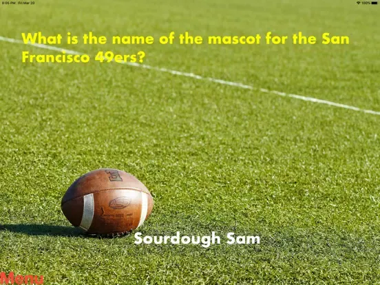 تصاویر Football Trivia iPad 