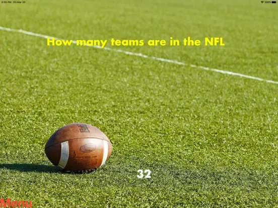 تصاویر Football Trivia iPad 