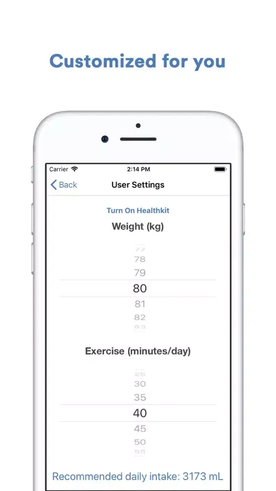 Drinky - Drink Water Tracker スクリーンショット