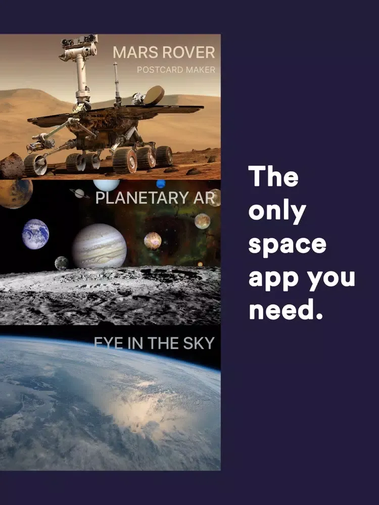 تصاویر Space - Explore The Universe iPad 
