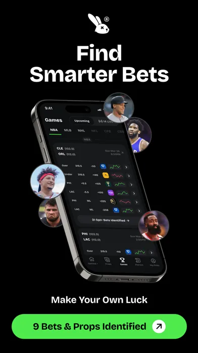 Screenshot di Optimal: +EV Picks & Analysis