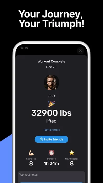 Fitness AI Gym Workout Planner स्क्रीनशॉट
