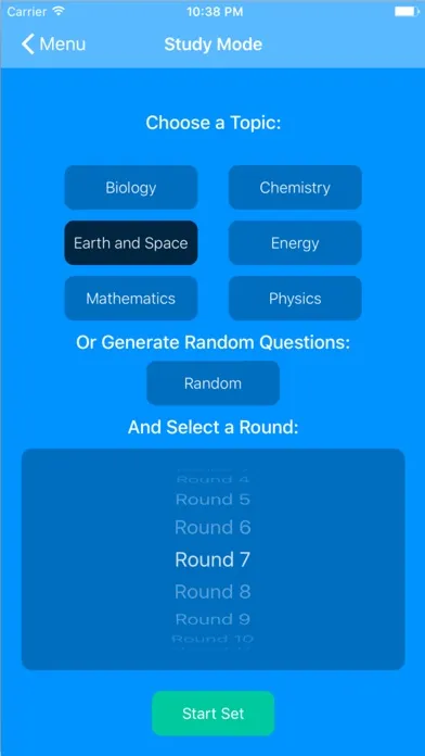 Скриншоты H.S. Science Bowl Practice