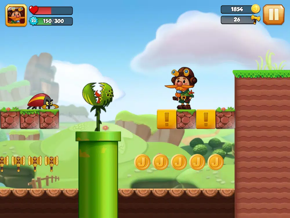 Captures d'écran de Jake's Adventure 2D Platformer iPad 