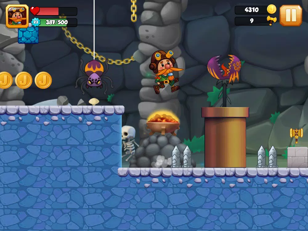 Captures d'écran de Jake's Adventure 2D Platformer iPad 