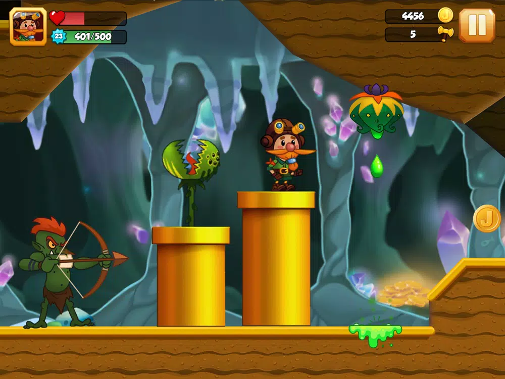 Captures d'écran de Jake's Adventure 2D Platformer iPad 