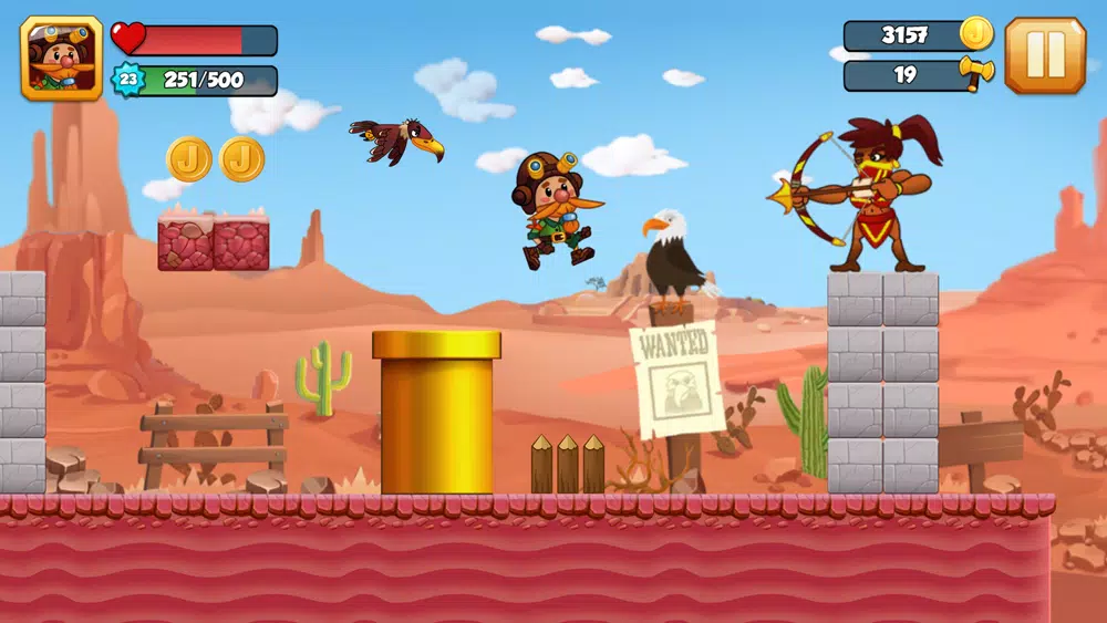 Captures d'écran de Jake's Adventure 2D Platformer
