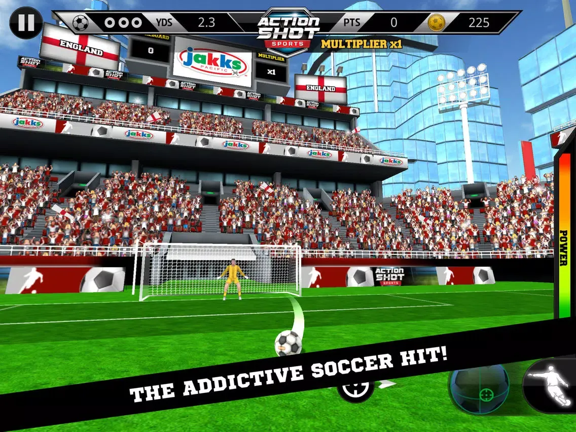 تصاویر Action Shot Soccer iPad 
