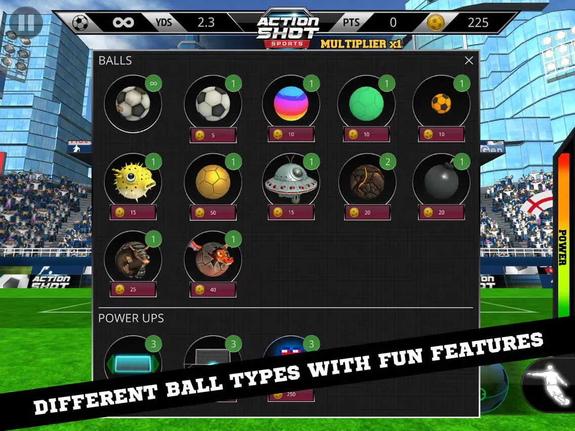 تصاویر Action Shot Soccer iPad 