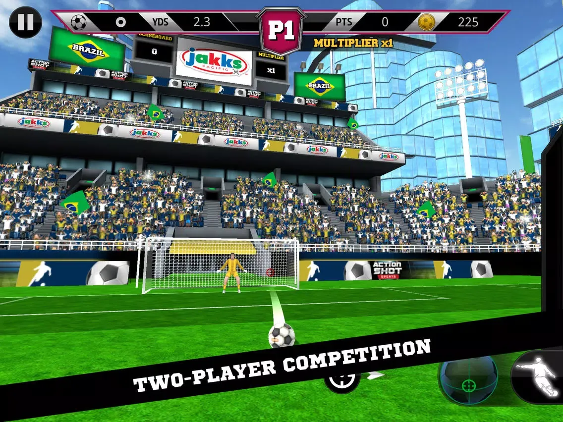 تصاویر Action Shot Soccer iPad 