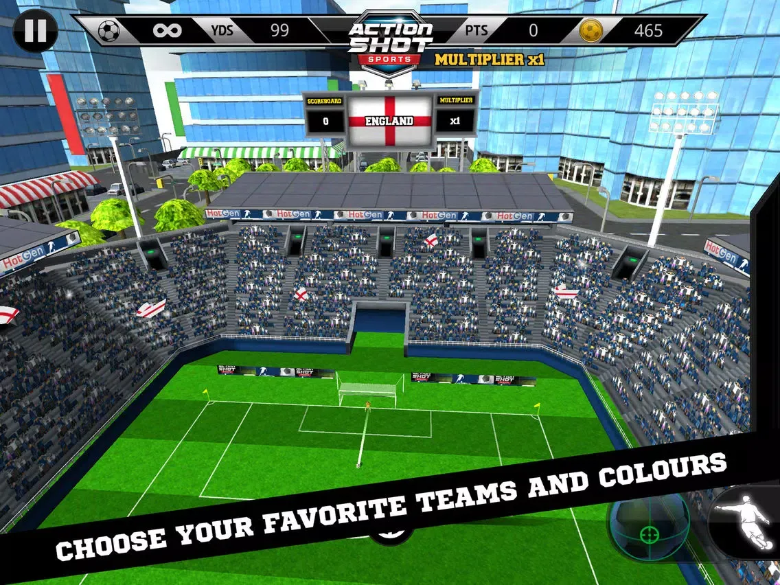 تصاویر Action Shot Soccer iPad 