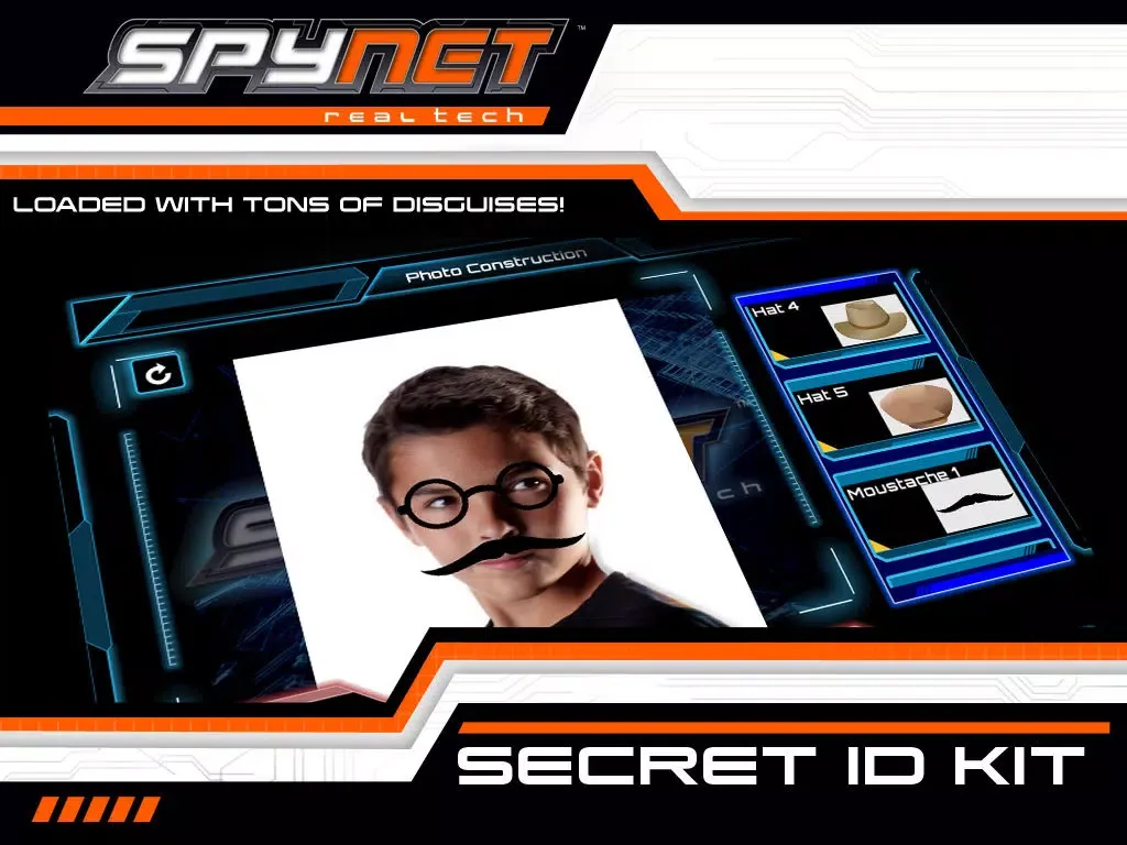 Tangkapan skrin Spy Net Secret ID Kit iPad 