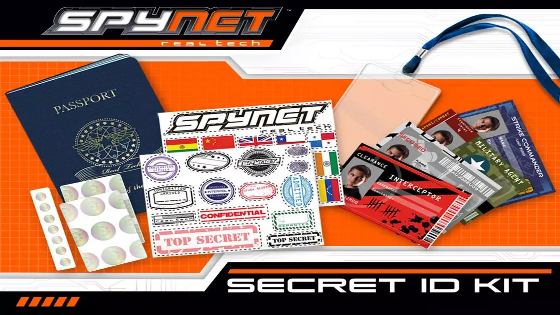 Tangkapan skrin Spy Net Secret ID Kit