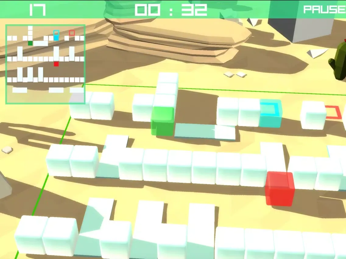 Jelly Cube World - Puzzle Challenge iPad  سکرین شاٹس