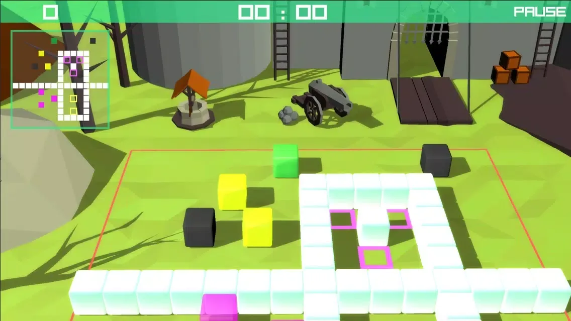 Jelly Cube World - Puzzle Challenge سکرین شاٹس