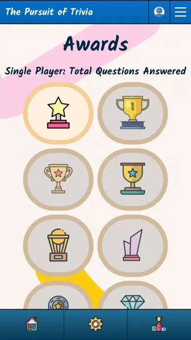 Capturas de tela do The Pursuit of Trivia