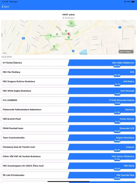 Tangkapan layar SFC 2K19 iPad 