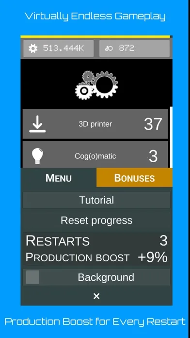 Capturas de pantalla de Gear Factory: Incremental Game