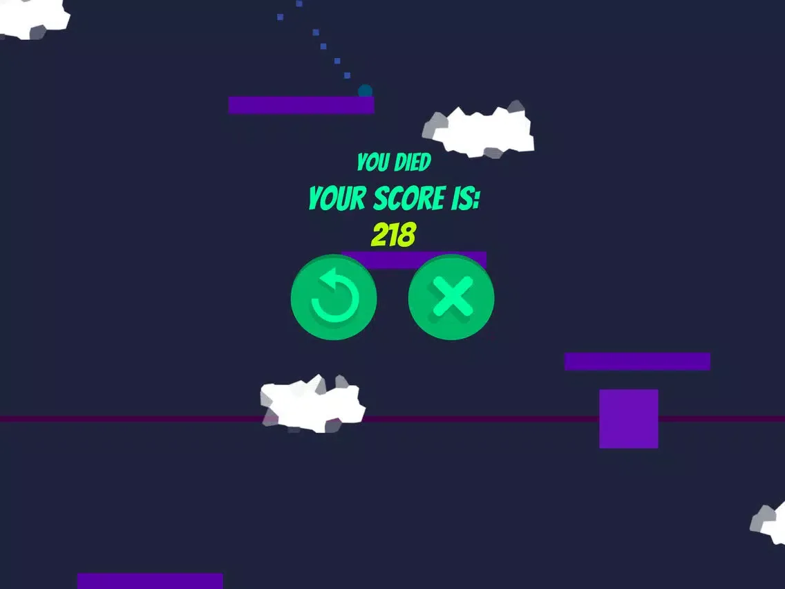The Fall of A Ball iPad  スクリーンショット