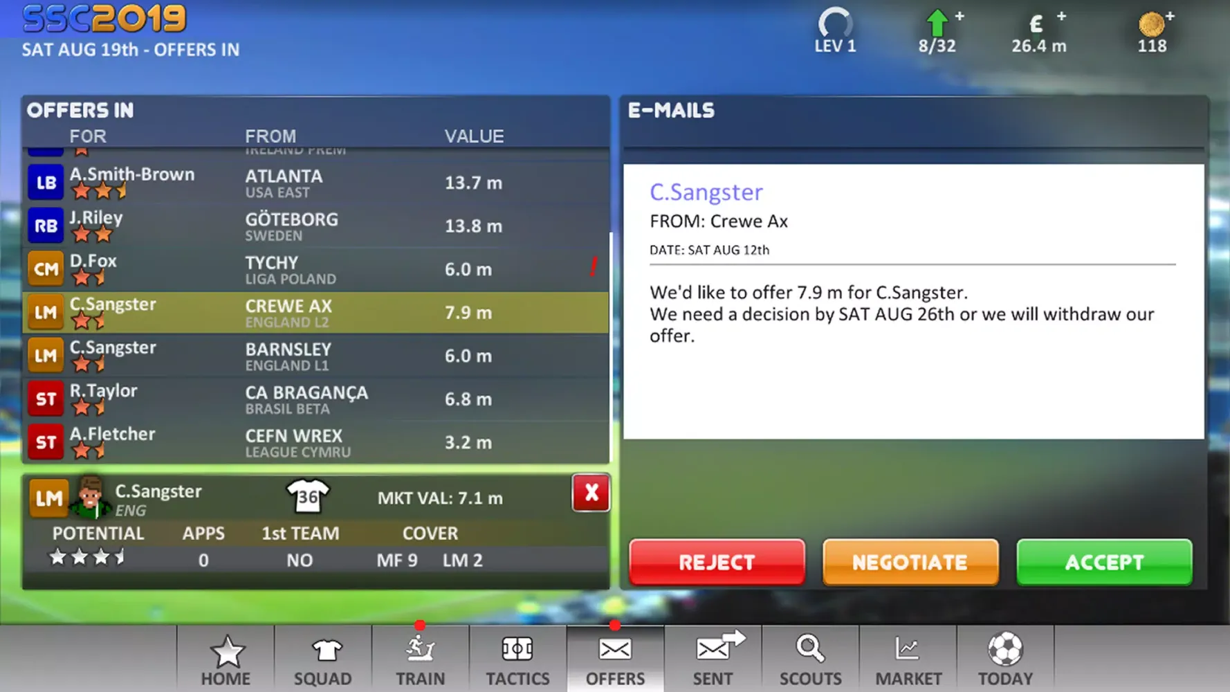 Captures d'écran de Super Soccer Champs FREE