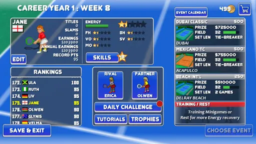 Tennis Champs Returns Screenshots
