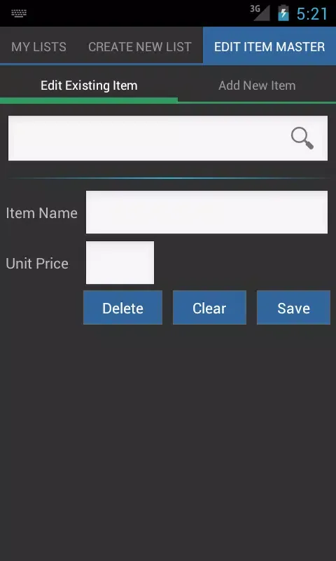 Shopping List Lite Screenshots