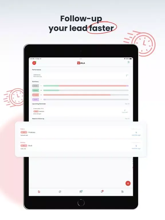 Screenshot di JALA Assistant iPad