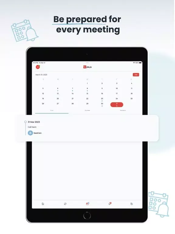 Screenshot di JALA Assistant iPad