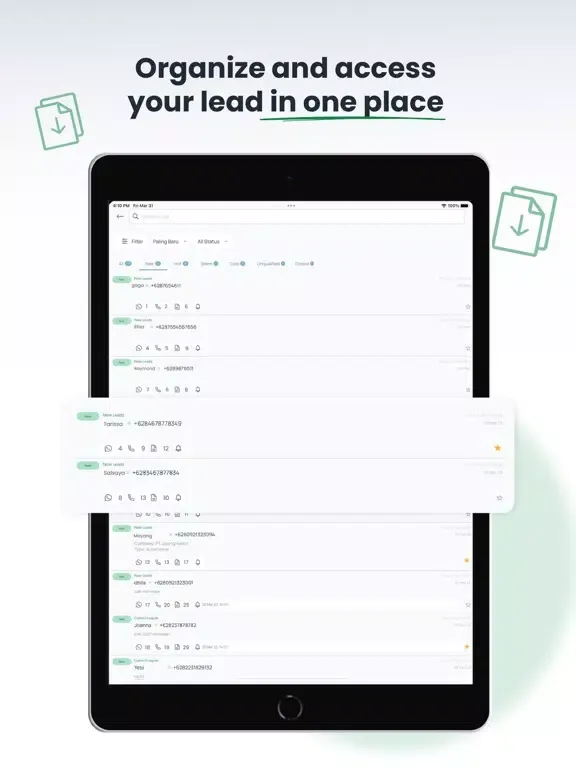Screenshot di JALA Assistant iPad