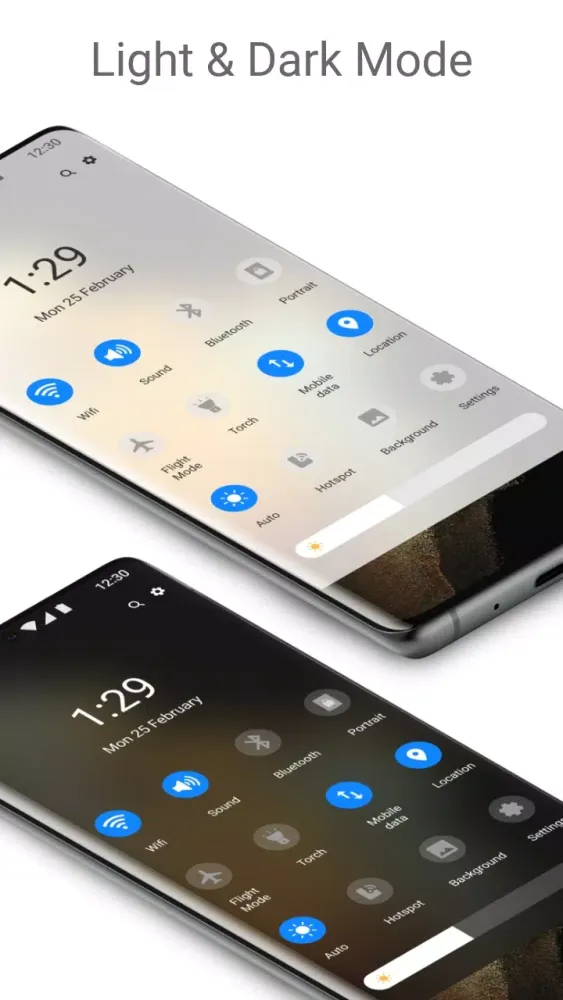 Galaxy Style Control Center Screenshots