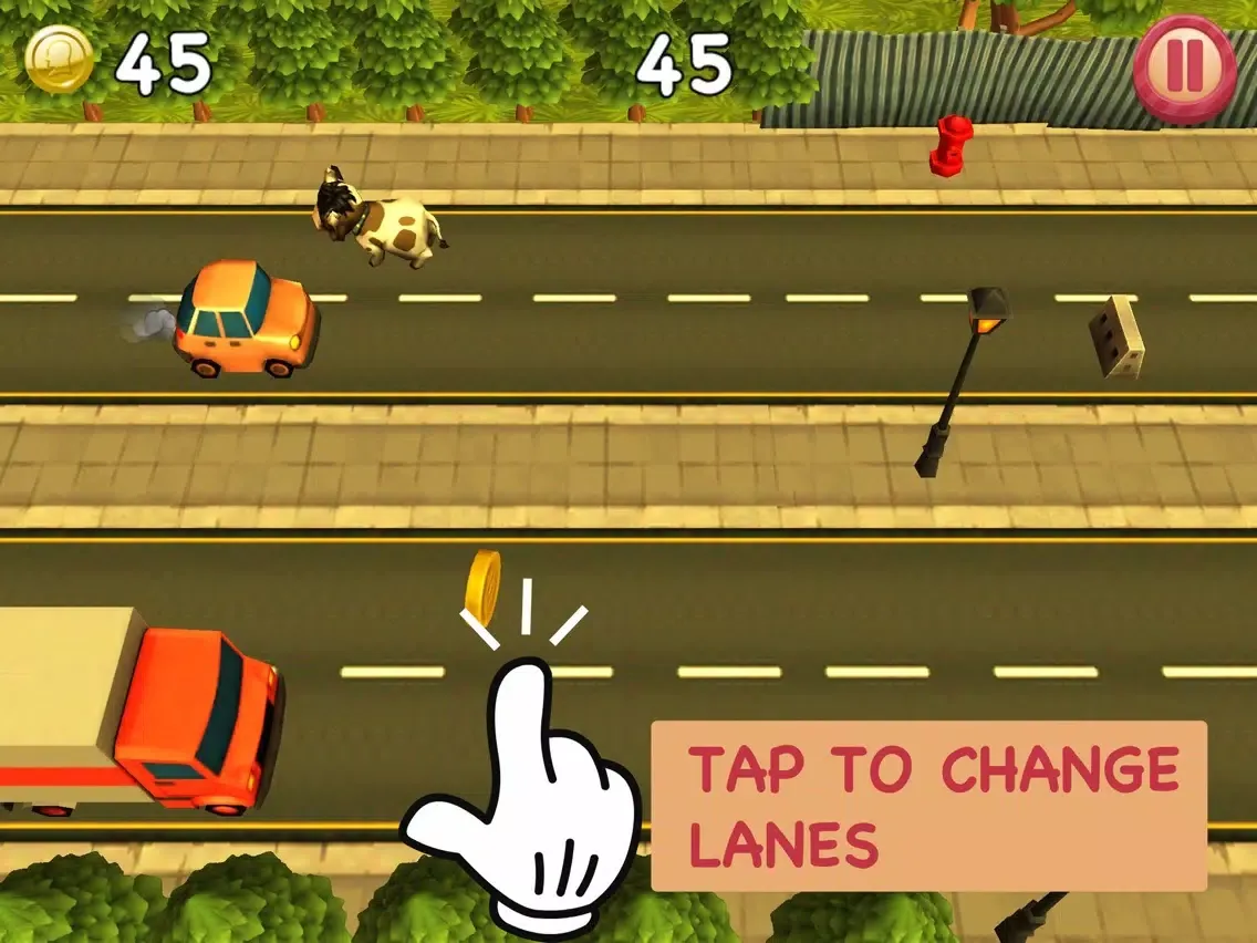 Capturas de tela do Change Lanes iPad 