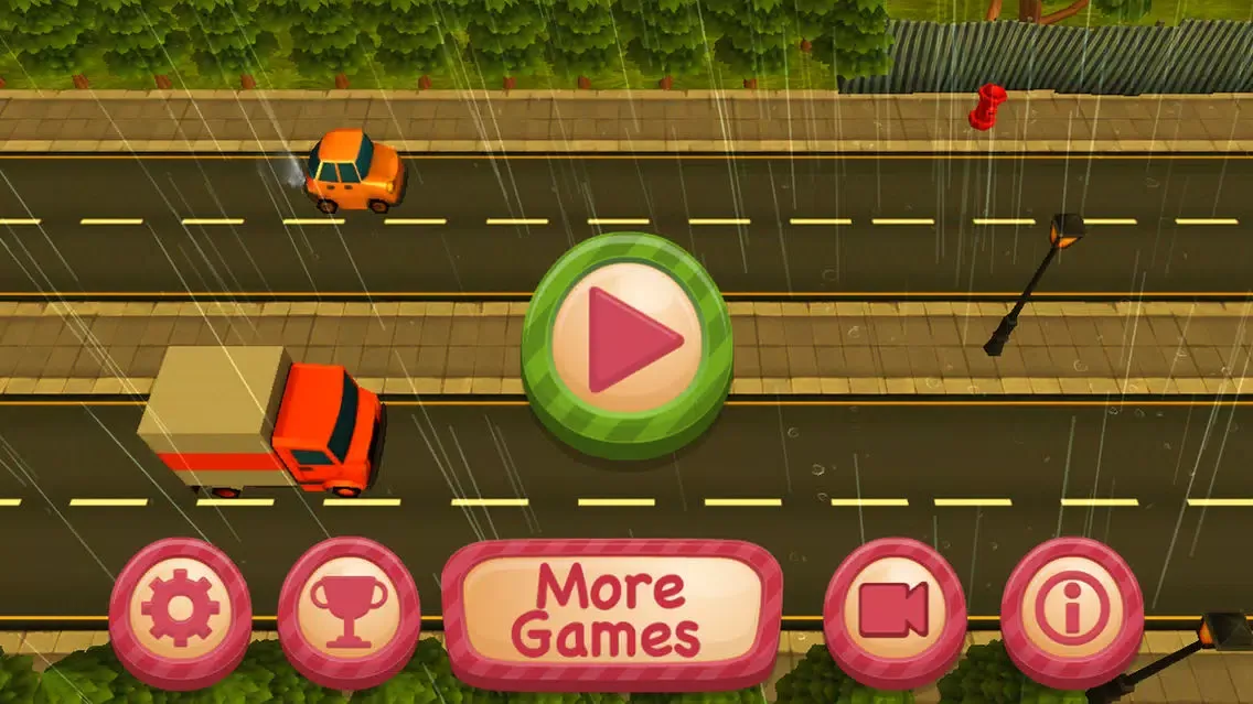 Capturas de tela do Change Lanes
