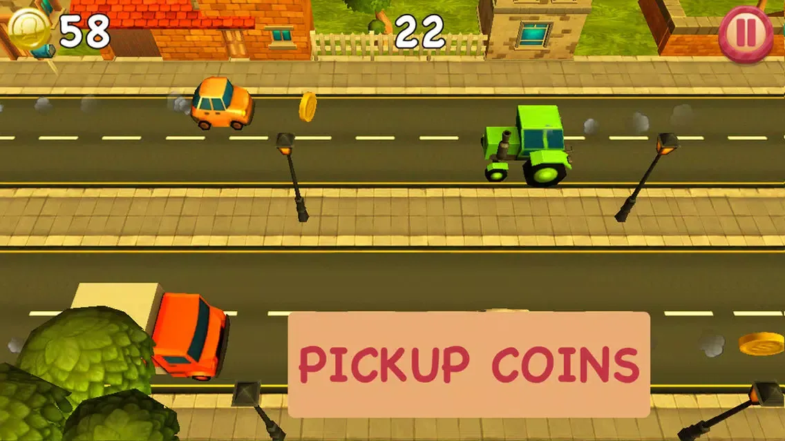 Capturas de tela do Change Lanes