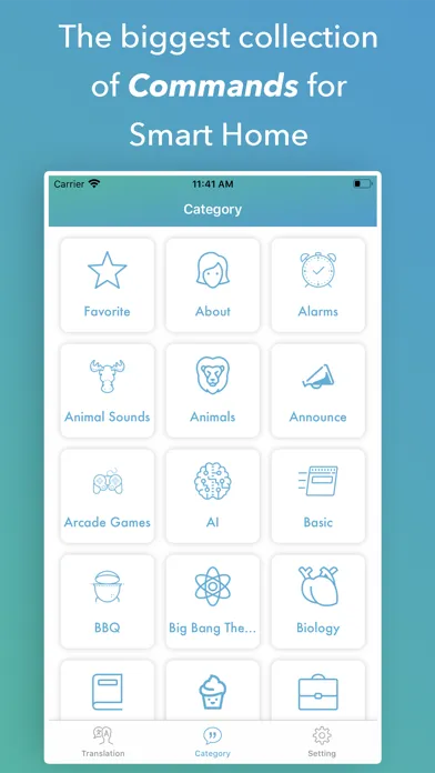 Zrzuty ekranu Mobile App for any Smart Home