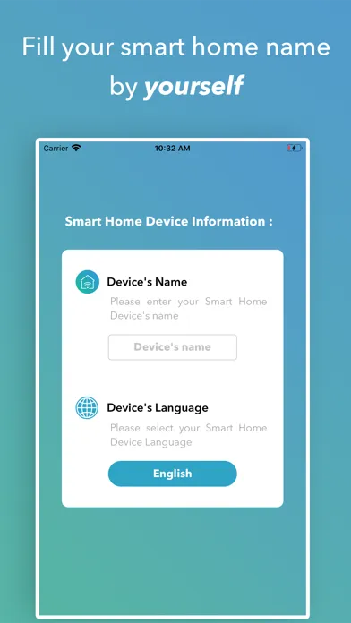 Zrzuty ekranu Mobile App for any Smart Home