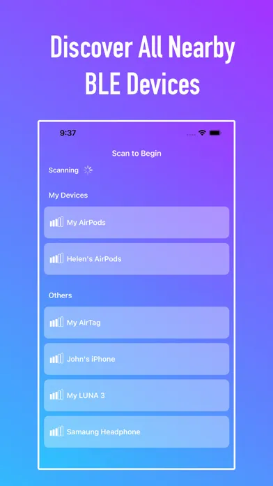 Find My Bluetooth Device ! Screenshots