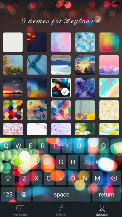 Capturas de pantalla de Fonts for iPhone - Keyboard!