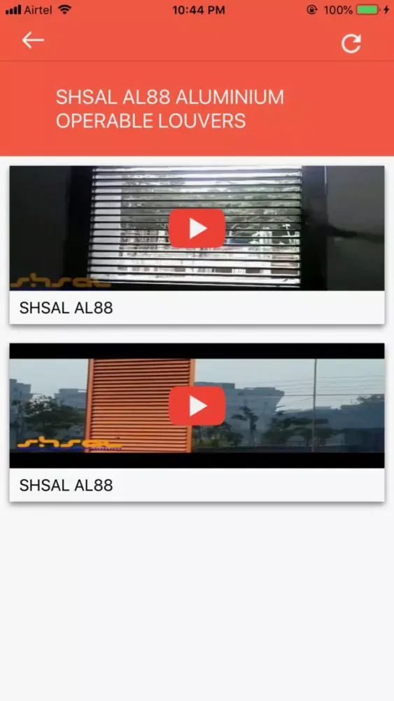 Captures d'écran de Shsal Louvers