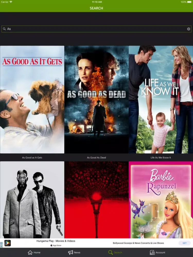 Capturas de pantalla de TMDb Movies & TV Shows iPad 
