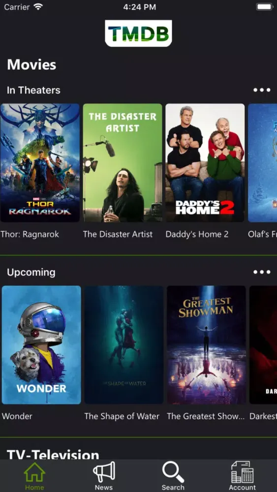 Capturas de pantalla de TMDb Movies & TV Shows