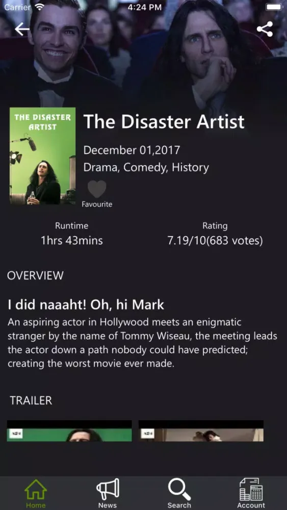 Capturas de pantalla de TMDb Movies & TV Shows