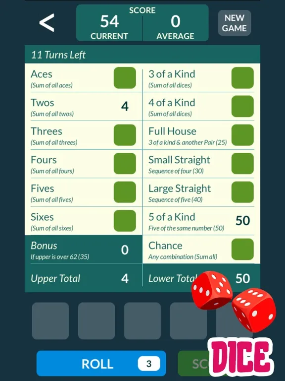 تصاویر Dice. PRO iPad 